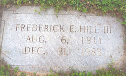 Frederick Elijah Hill III