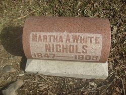 Martha A. <I>Alexander</I> White Nichols 