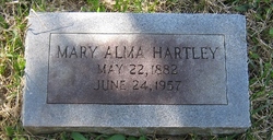 Mary Alma <I>Lewis</I> Hartley 