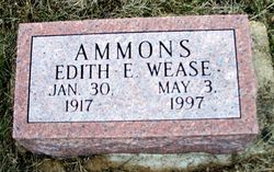 Edith Elva <I>Wease</I> Ammons Worrell Boxell 