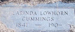 Clarinda <I>Lowhorn</I> Cummings 