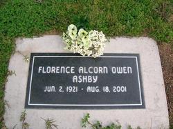 Florence Ruby <I>Alcorn</I> Owen Ashby 