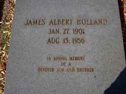 James Albert Holland 