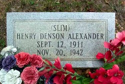 Henry Denson “Slim” Alexander 