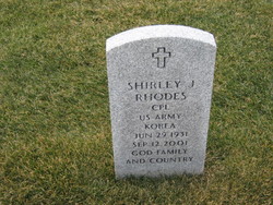 Shirley J Rhodes 