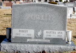 Martha Ann <I>Cox</I> Baldwin Powell 