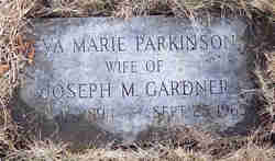 Eva Marie <I>Parkinson</I> Gardner 