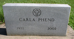 Carla <I>Christensen</I> Phend 