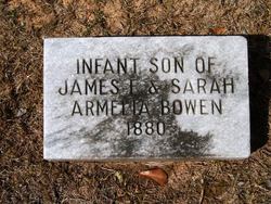 infant son Bowen 