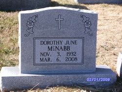 Dorothy June <I>Nichols</I> McNabb 