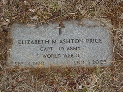 Capt Elizabeth Mae <I>Ashton</I> Price 