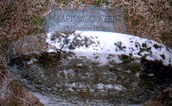 Clarissa Melinda  Elizabeth <I>Curtis</I> Webb 