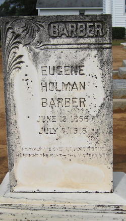 Eugene Holman Barber 