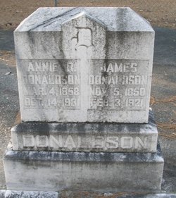Annie Rebecca <I>Lee</I> Donaldson 