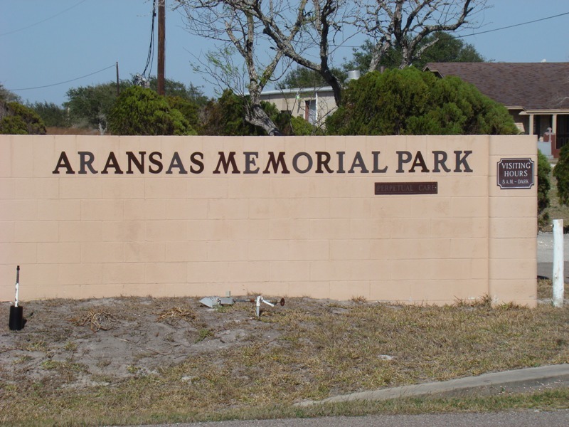 Aransas Memorial Park Cemetery