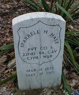Sparrell Henderson Hale Family Cemetery