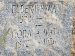 Cora Ann <I>Baird</I> Watt 