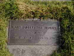 Mary Josephine <I>Viale</I> Burns 