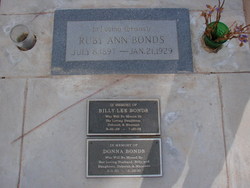 Ruby Ann <I>Thompson</I> Bonds 