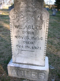 William M. “Billy” Ables 