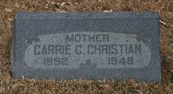 Carrie Catherine <I>Simpson</I> Christian 