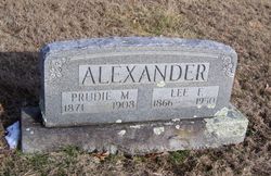 Leander Franklin “Lee” Alexander 