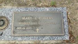 Mary E. <I>Douglas</I> Bowers 