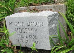 Pearlie <I>Mason</I> Moseley 