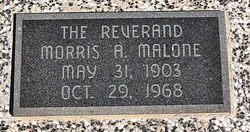 Rev Morris Anderson Malone 
