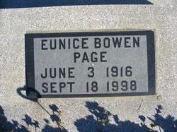 Eunice Bowen Page 