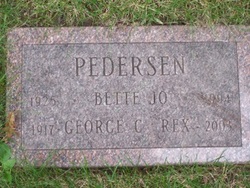 Bette Jo <I>Phelan</I> Pedersen 