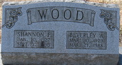 Beverly <I>Anderson</I> Wood 