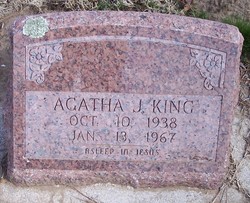 Agatha June <I>McMahan</I> King 