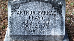 Arthur Farnae Peavy 