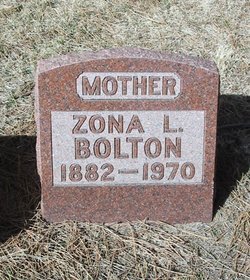 Zona Louise <I>Shafer</I> Bolton 