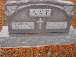M. Virginia <I>Bubp</I> Axe 