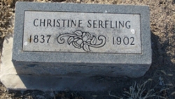 Christine <I>Dradenbucher</I> Serfling 