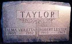 Alma Violetta <I>Kroeger</I> Taylor 