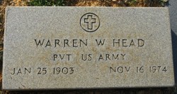 Warren W Head 