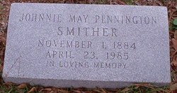 Johnnie May <I>Pennington</I> Smither 