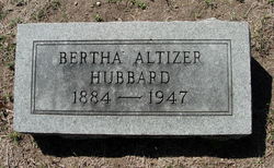 Alice Bertha <I>Altizer</I> Hubbard 