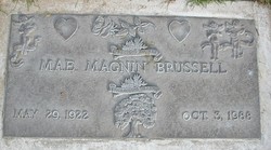 Mae <I>Magnin</I> Brussell 