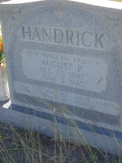 August Paul Handrick 