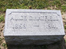 Alice <I>Chamberlain</I> Hatfield 