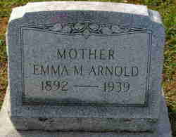 Emma M <I>Wagner</I> Arnold 