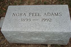 Nora <I>Peel</I> Adams 