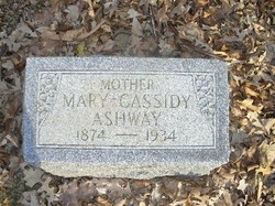 Mary E <I>Fisher</I> Ashway 
