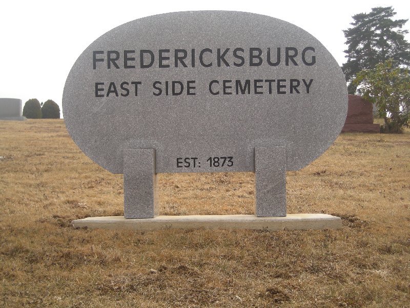 Fredericksburg East Side Cemetery