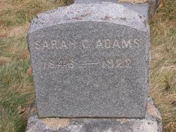 Sarah C. <I>Cooper</I> Adams 