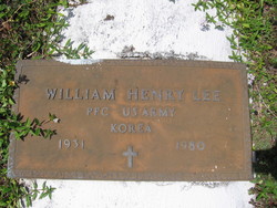 PFC William Henry Lee 